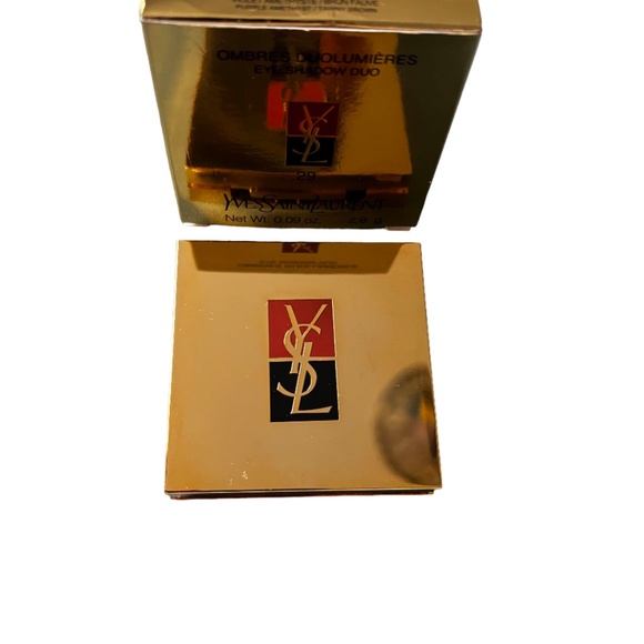 NEW YVES SAINT LAURENT | Eye Shadow Duo #29 Purple / Brown - Picture 7 of 11